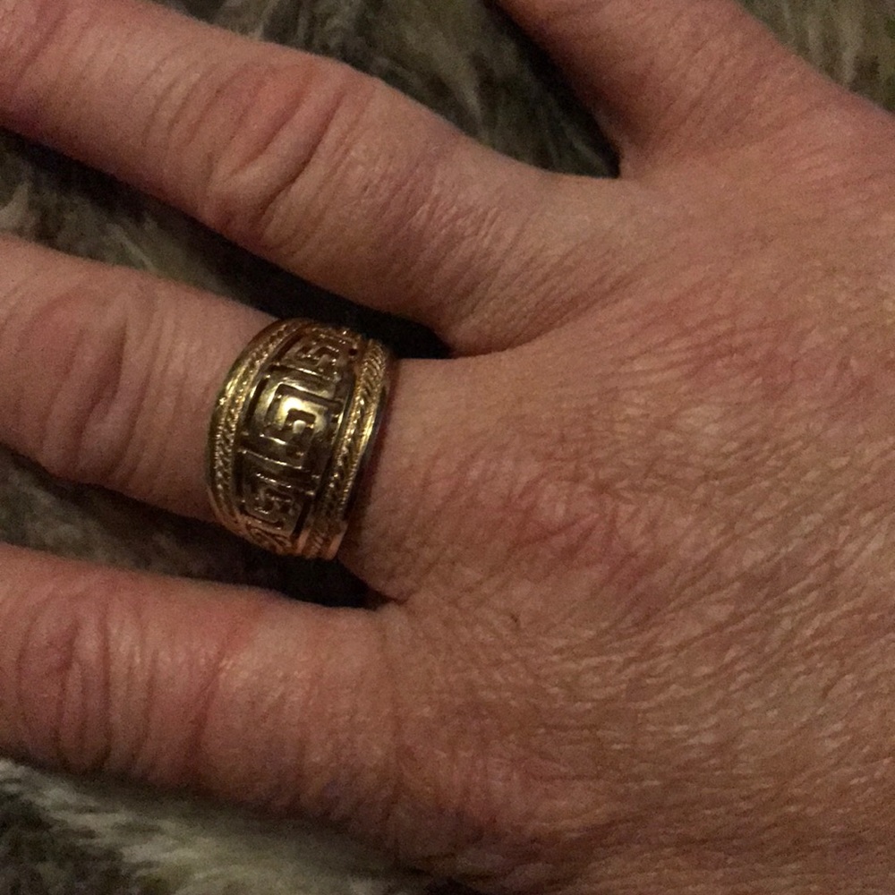 14k gold ring size 8 -Cool Design